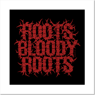 Roots Bloody Bones Heavy Thrash Metal Hardcore Band Posters and Art